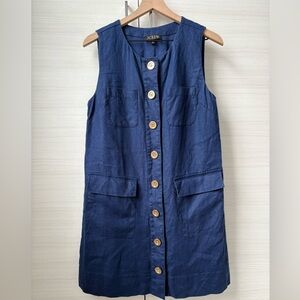 J. Crew linen Mini Dress, size S